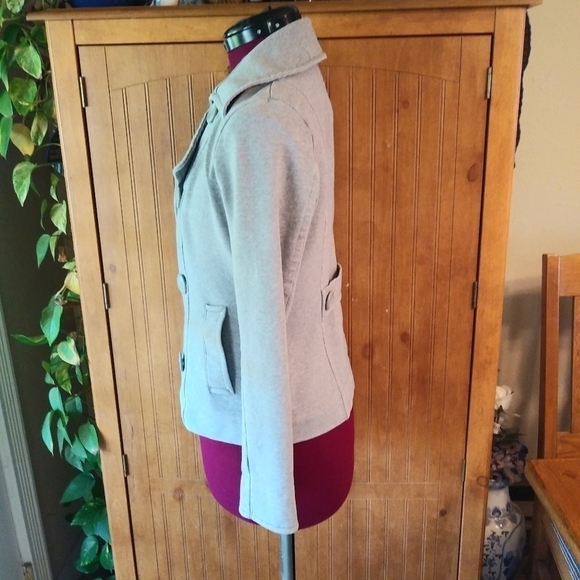 Iris Basic Double Breasted Light Weight Coat - Picture 4 of 10